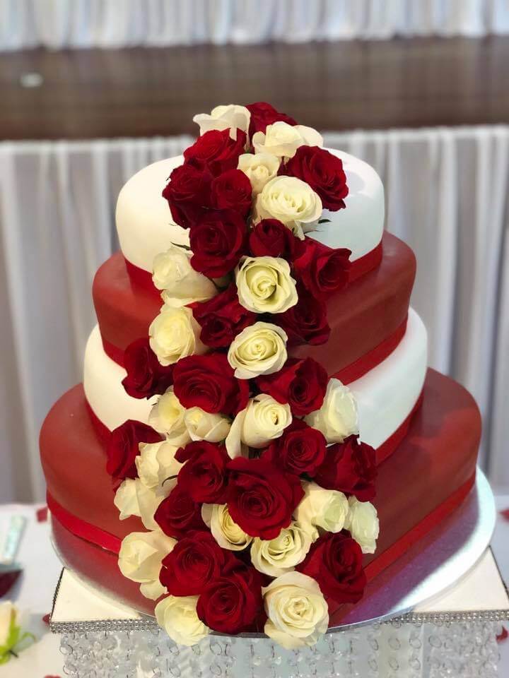 4 Tier Cake | Rimma's Wedding Cakes