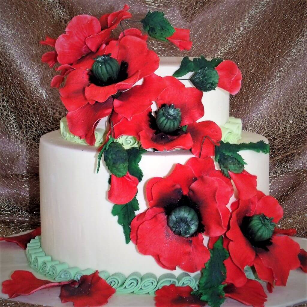 carol wedding cake