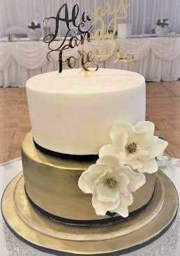 hannah wedding cake