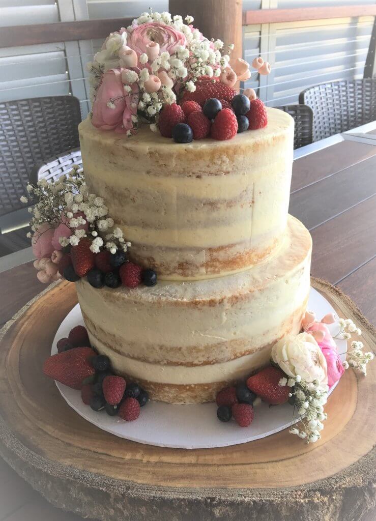 louise buttercream wedding cake
