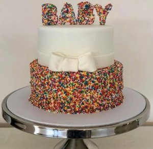 new baby cake