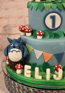 Monsters Inc 1st Birthday Cake