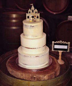 3 tier buttercream wedding cake by rimma's wedding cakes perth