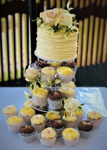 buttercream cupcake tower by rimma's wedding cakes perth